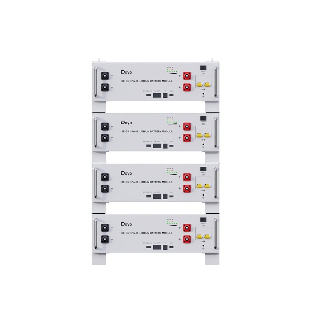 Deye SE-G5.1 Pro-B, 5,12 кВт·ч